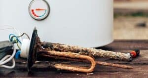 rusted anode rod