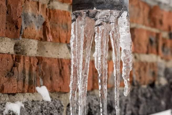 Frozen pipe
