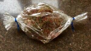 mięsa z łopatki w rękawie