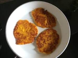 Placuszki z dyni na patelni