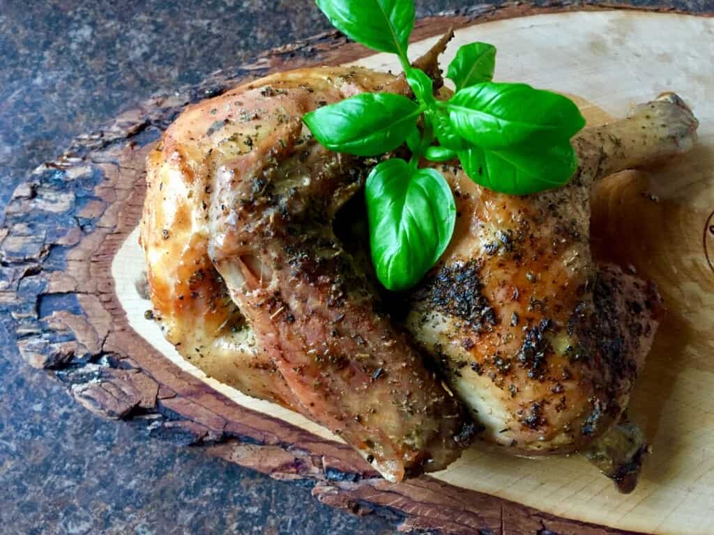 Kurczak pieczony w ziołach
