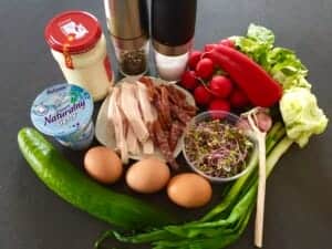 Sałatka wiosenna składniki