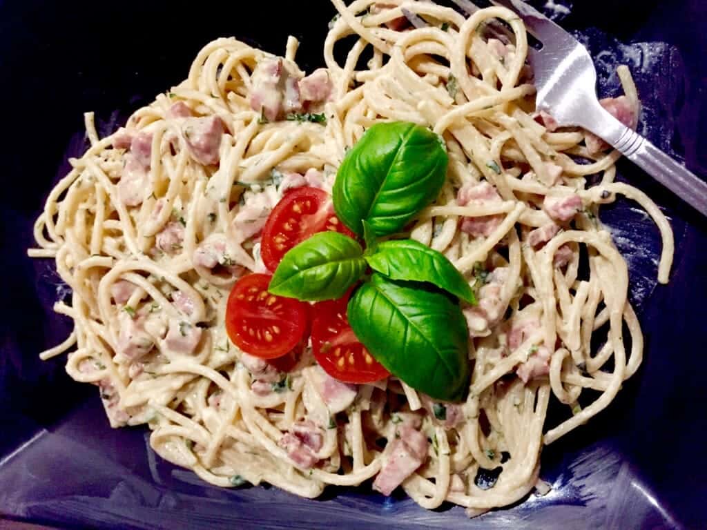 Makaron w sosie Carbonara
