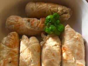 roladki ze szpinakiem przepis