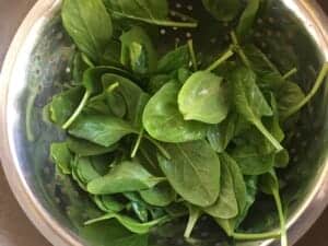 Roladki drobiowe ze szpinakiem