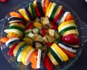 Zapiekanka warzywna z kurczakiem