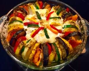 Pyszna zapiekanka z kurczakiem