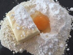 Tarta, skłądniki na ciasto