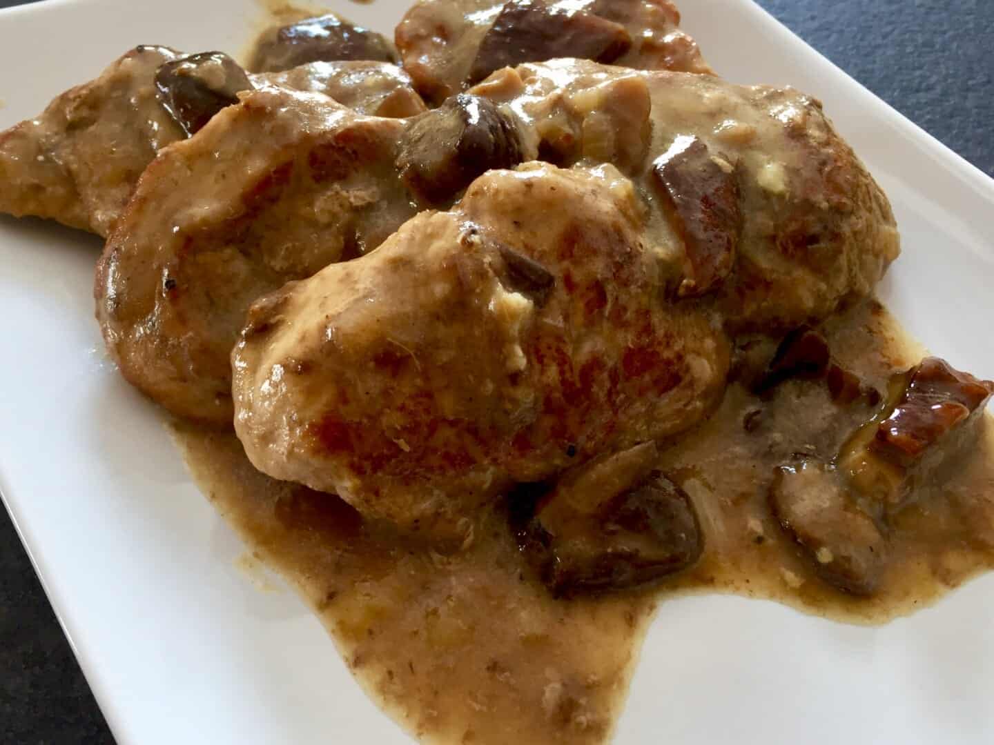 Polędwiczki wieprzowe w sosie grzybowym - FullSizeRender4