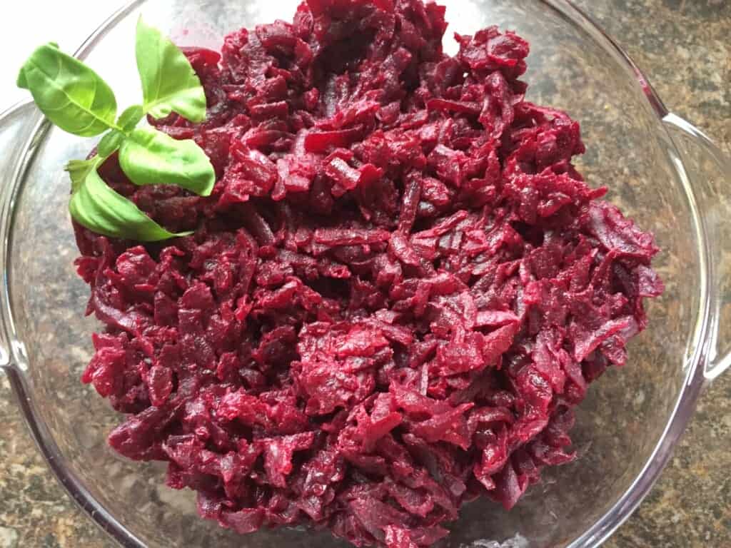 Tarte, pieczone buraki