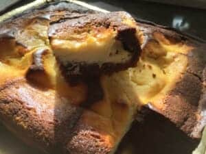 Połączenie murzynka z sernikiem