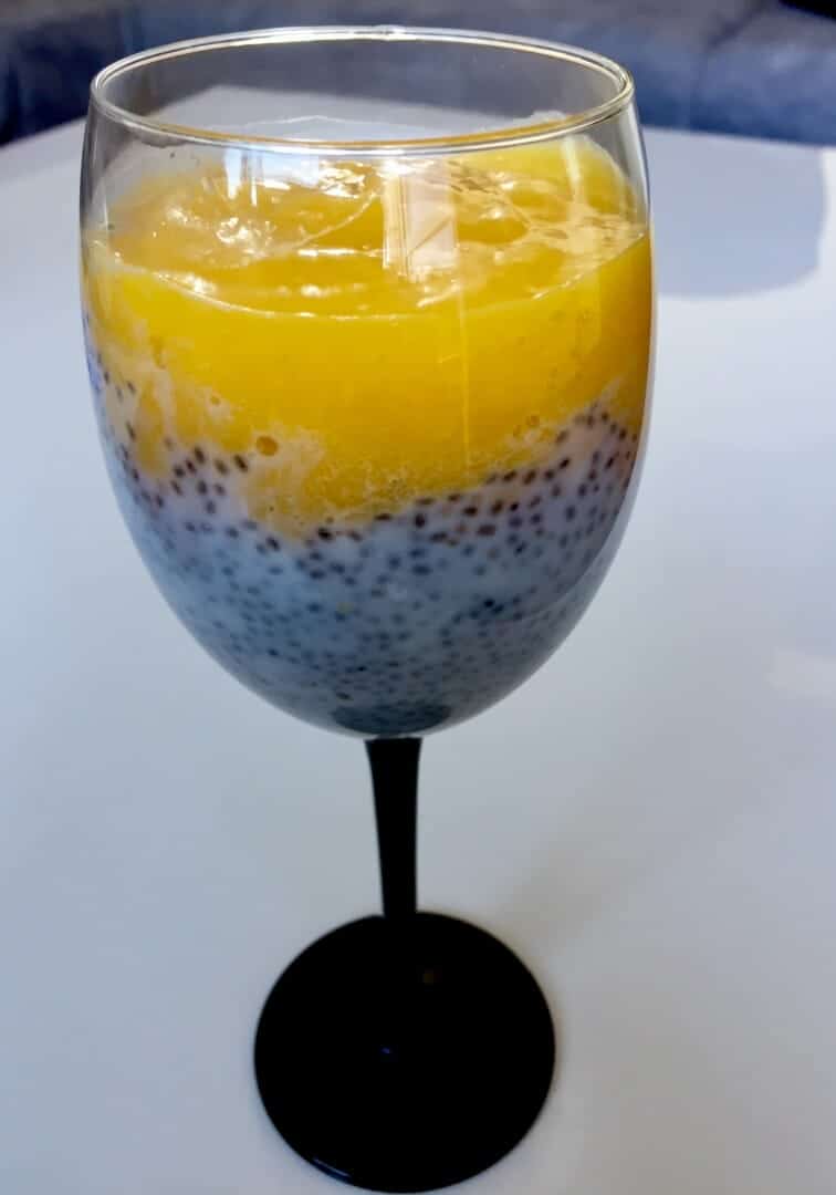 Puding z koksem mango i Chia