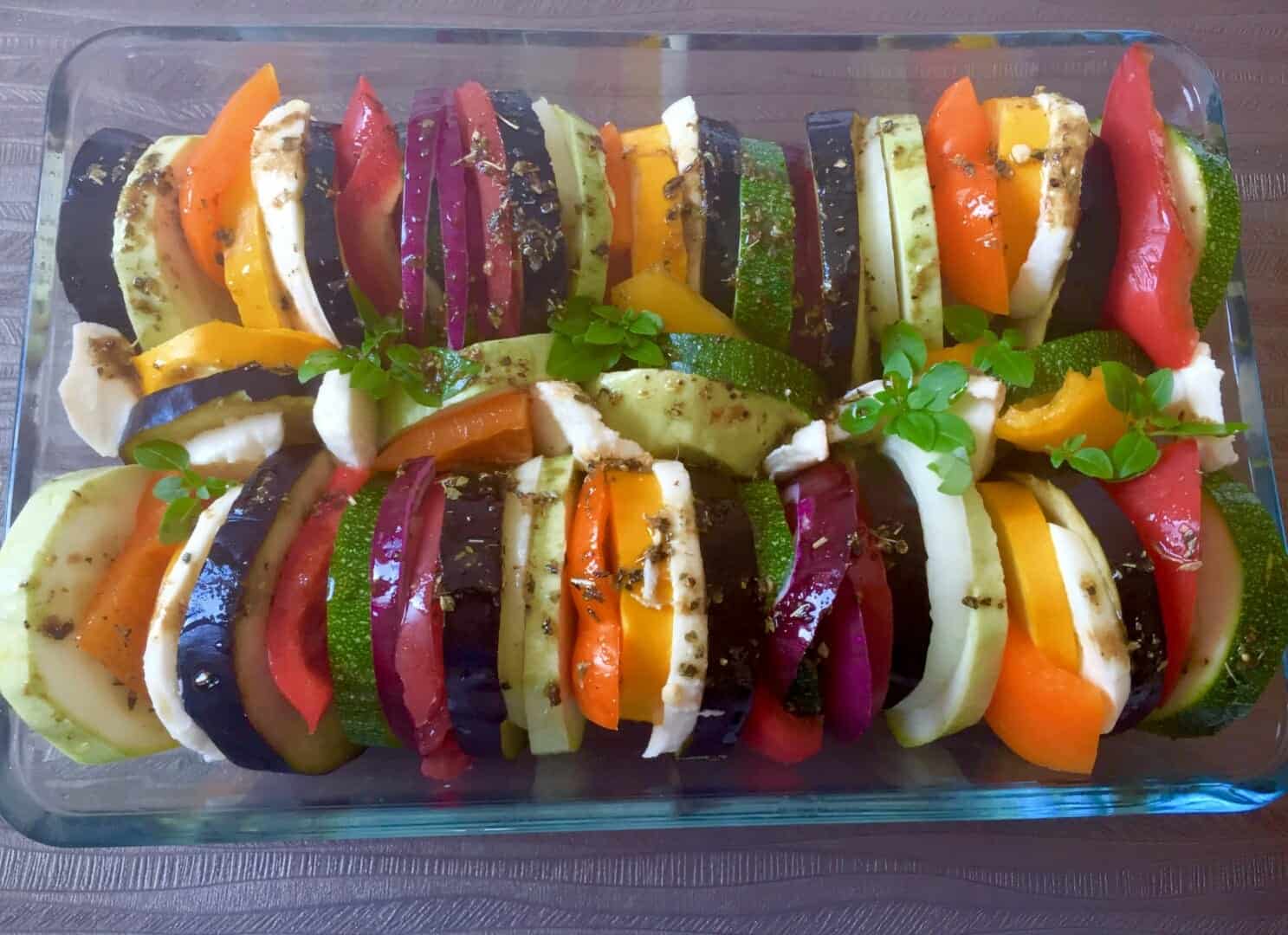 Warzywa zapiekane z dodatkiem ziół