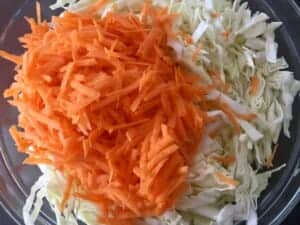 Kapusta z dodatkiem marchwi