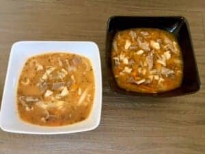 Zupa z żołądków drobiowych