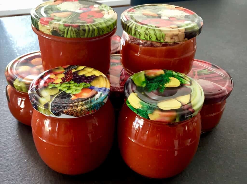 Ketchup z cukinii z papryką