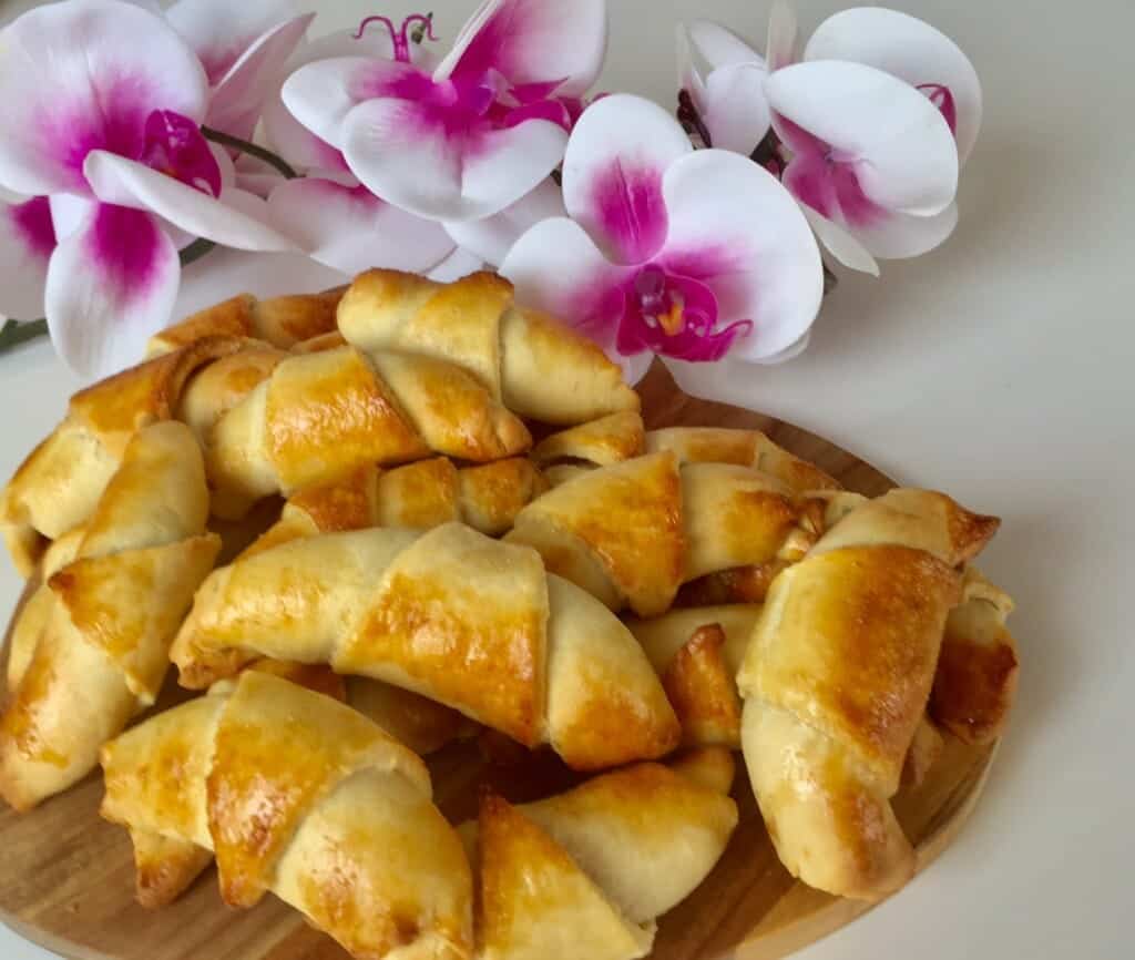 Rogaliki drożdżowe