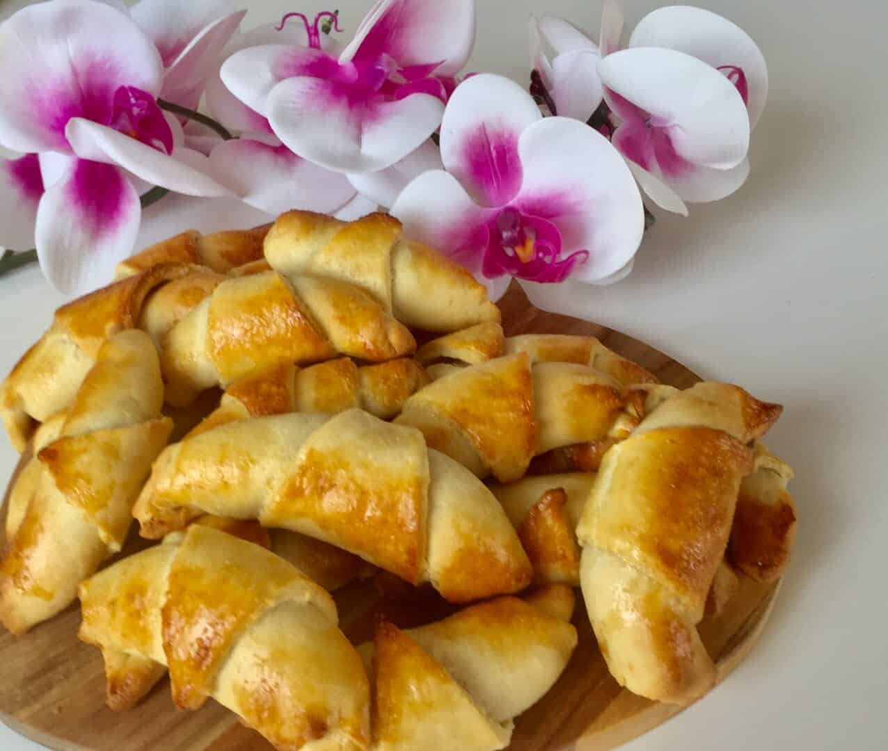 Rogaliki drożdżowe