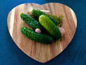 Ogórki to pyszny dodatek do obiadu