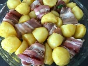 Polędwiczki z ziemniakami