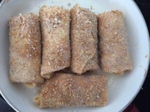 Krokiety z mięsem w panierce