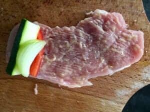 Polędwiczki nadziewane papryką