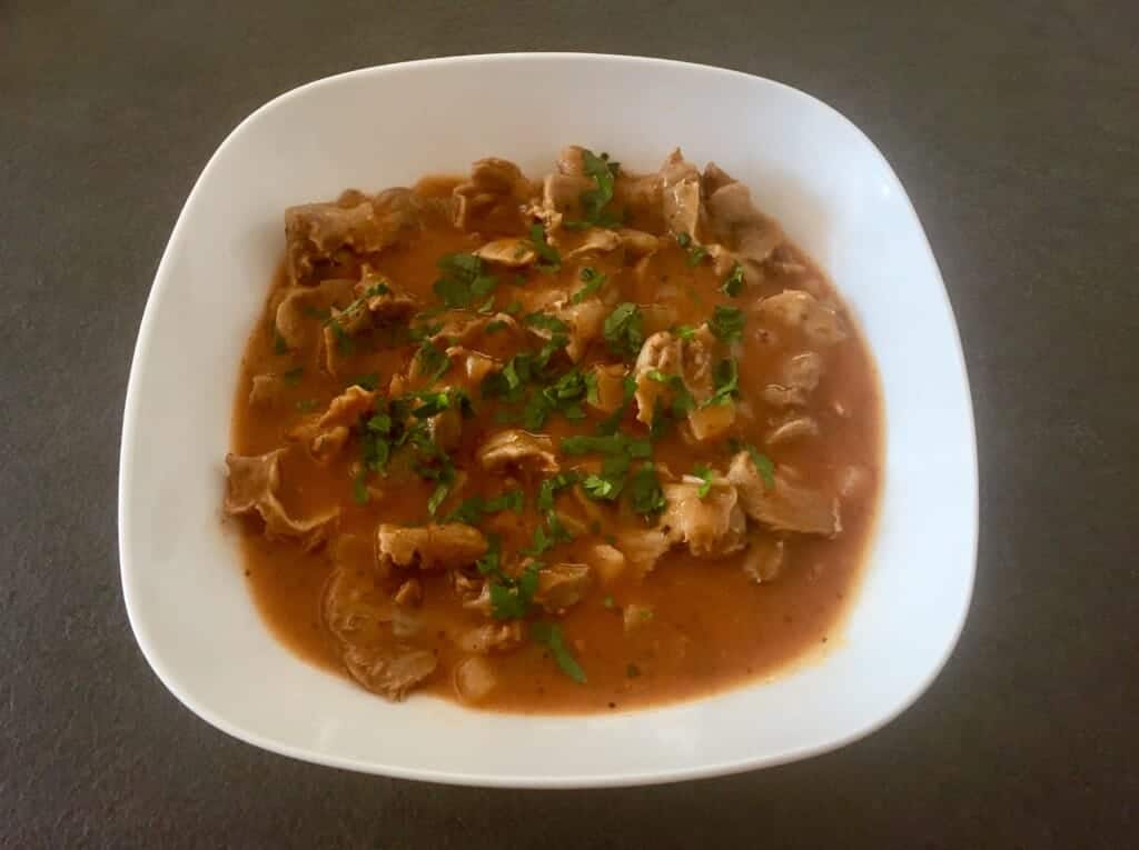 Zupa z podrobów drobiowych