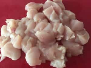 Filet z kurczaka na szybkie nuggetsy