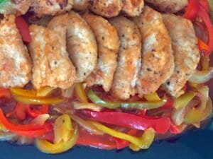 Polędwiczki w paprykowym sosie