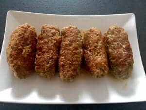 Zrazy do obiadku z mięsa mielonego