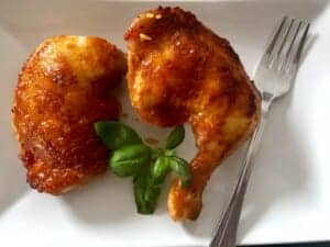 Mięso z kurczaka w sosie 