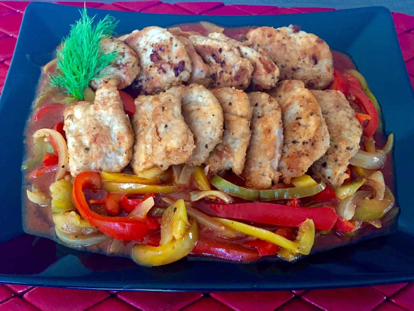 Polędwiczki w paprykowej salsie - FullSizeRender8 14