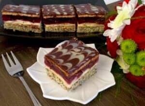 Deser z wiśnią Pyszne wiśniowe ciasto