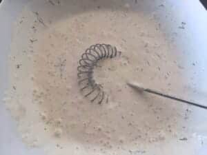 Sos do sałatki z szynką