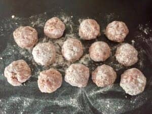 Klopsiki mięsno ryżowe