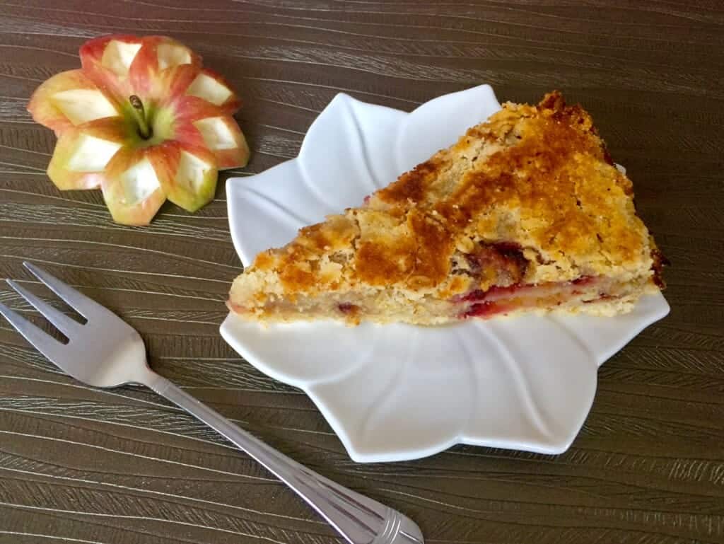 Sypane ciasto z owocami- szybkie i pyszne :)