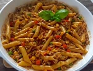 Pyszny makaron w sosie