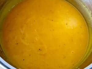 Zupa dyniowa z boczkiem