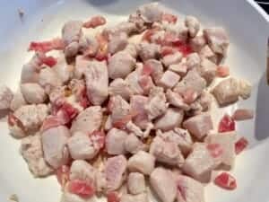 Kurczak do serowego garnka