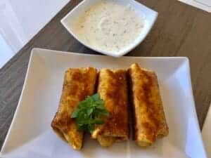 Chrupiące krokiety z mięsem