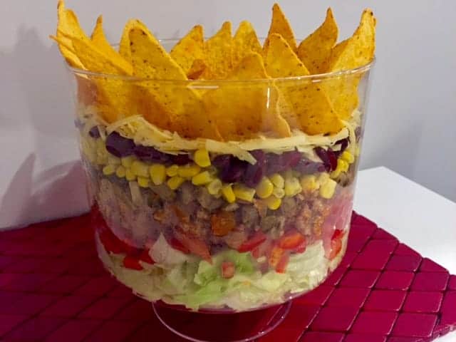 Meksykański Król Imprez – sałatka warstwowa