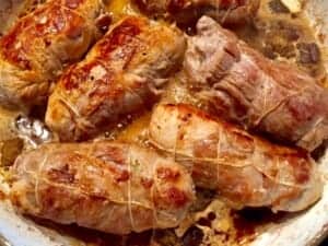 Rolady z karkówki duszone w aromatycznym sosie