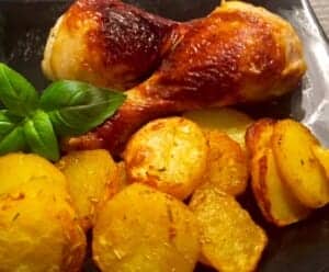 Kurczak pieczony w maślance