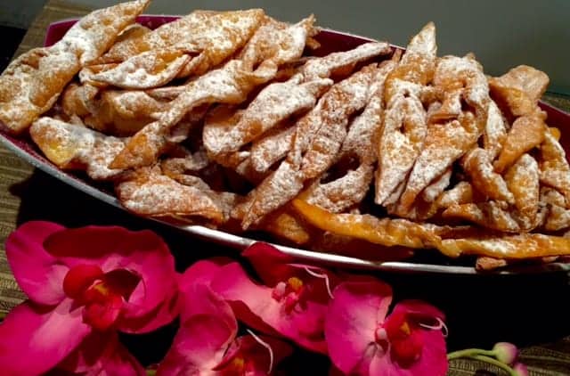 Faworki na piwie – bardzo kruche