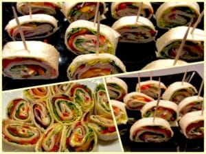 Rollsy z łososiem - koreczki z tortilli - 9CEF5460 6424 4F9A BA6A A1658863B66C