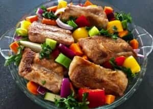 pieczone żeberka przed pieczeniem