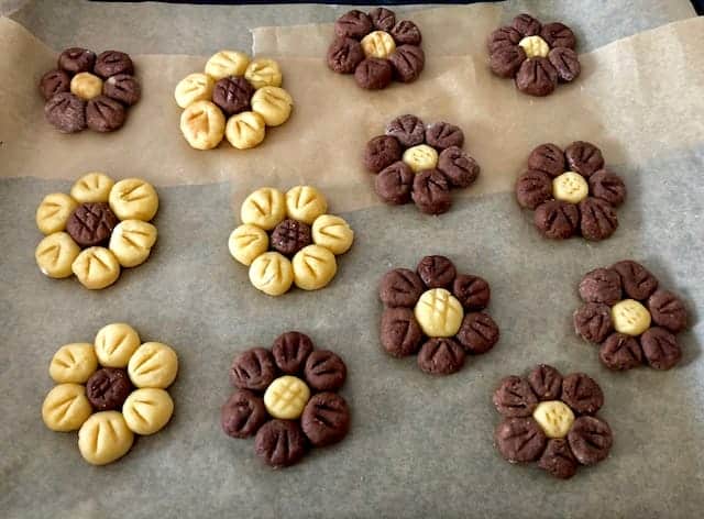 Kwiatki na Dzień Matki! – Kruche, maślane ciasteczka ;)