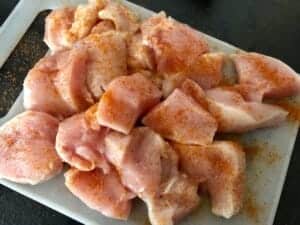 Przygotowanie mięsa do kurczak w cieście