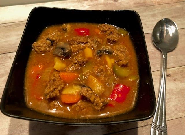 Rozgrzewająca zupa a’la strogonow