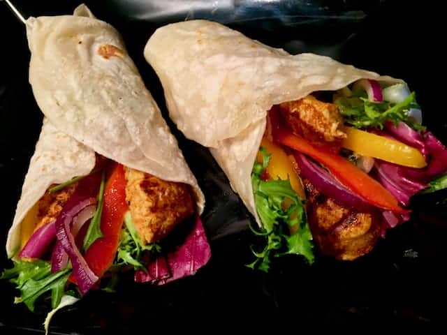 Domowa tortilla z kurczakiem